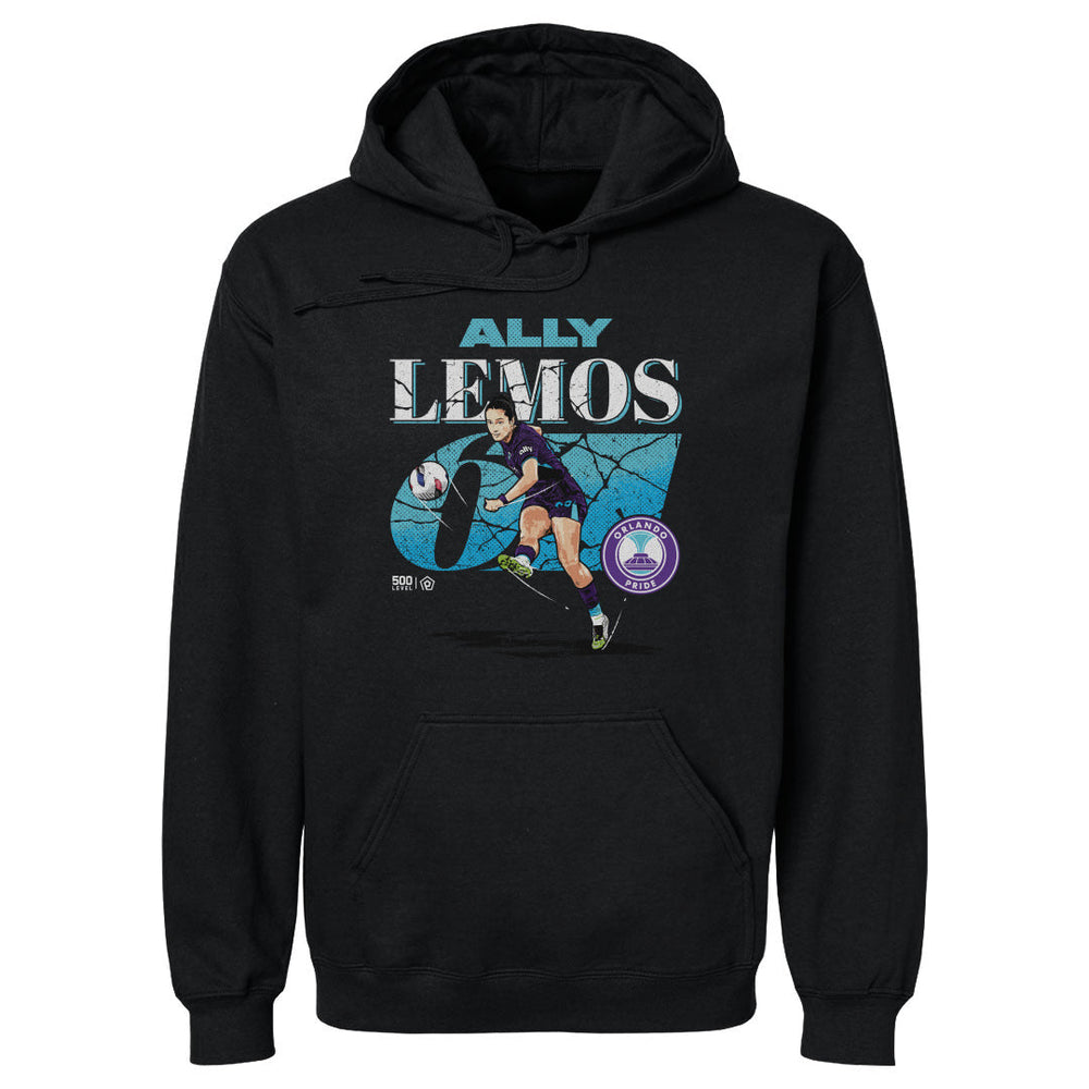 Ally Lemos Orlando Pride Cracked Number WHT (ONLINE ORDER ONLY)