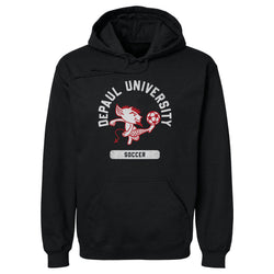DePaul Blue Demons Mascot Soccer WHT (ONLINE ORDER ONLY)
