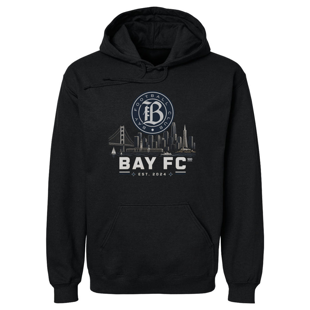 Bay FC Skyline Logo WHT