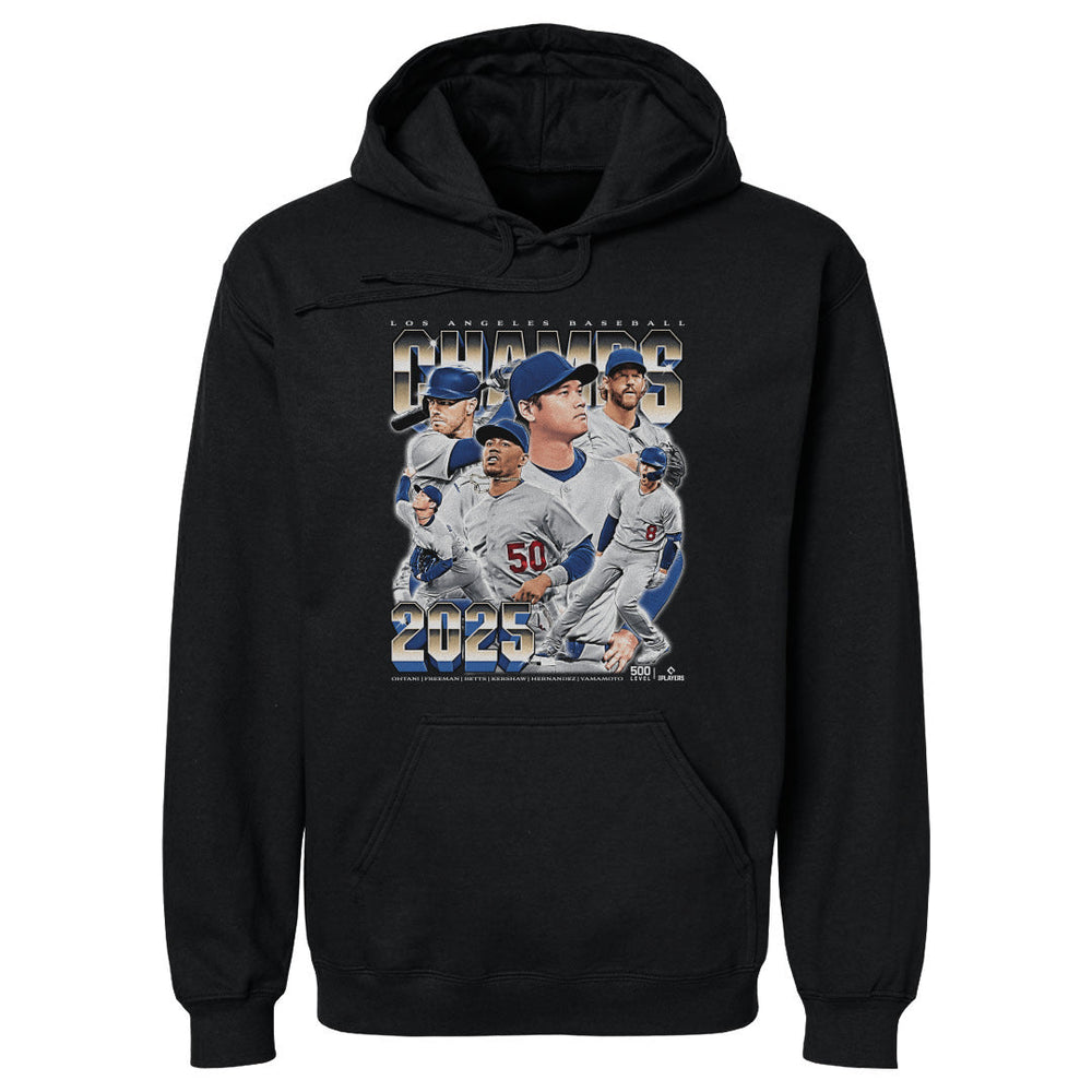 Los Angeles D Baseball 2025 Champs Vintage WHT (ONLINE ORDER ONLY)
