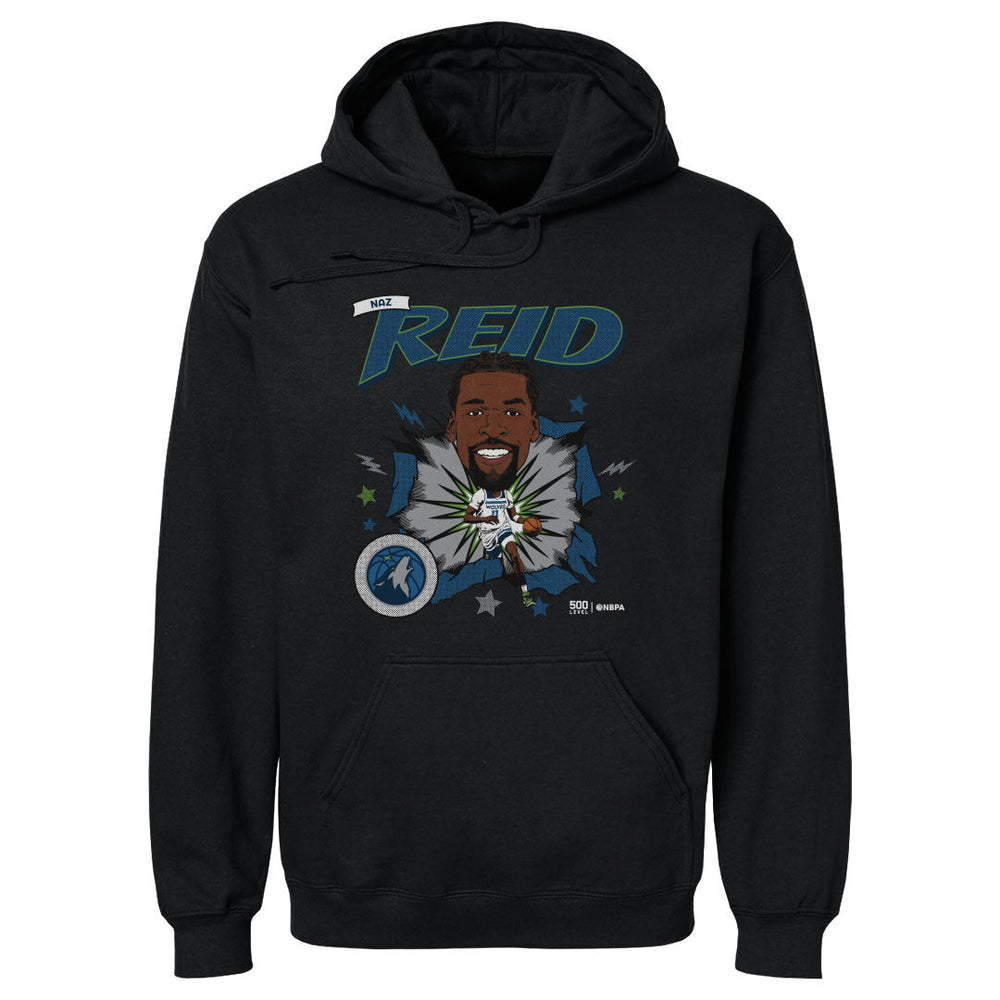 Naz Reid Minnesota Timberwolves Caricature WHT (ONLINE ORDER ONLY)