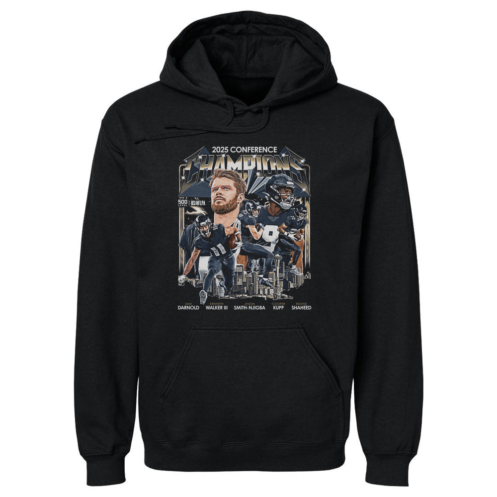 Seattle Football 2025 Conference Champions Vintage WHT (ONLINE ORDER ONLY)