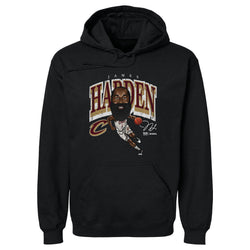 James Harden Cleveland Cavaliers Cartoon WHT (ONLINE ORDER ONLY)