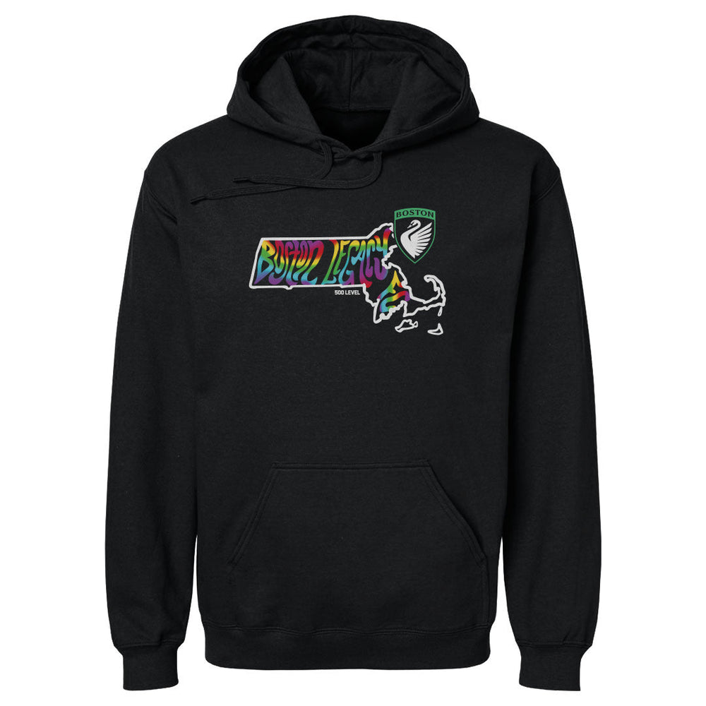 Boston Legacy FC Groovy Pride State WHT