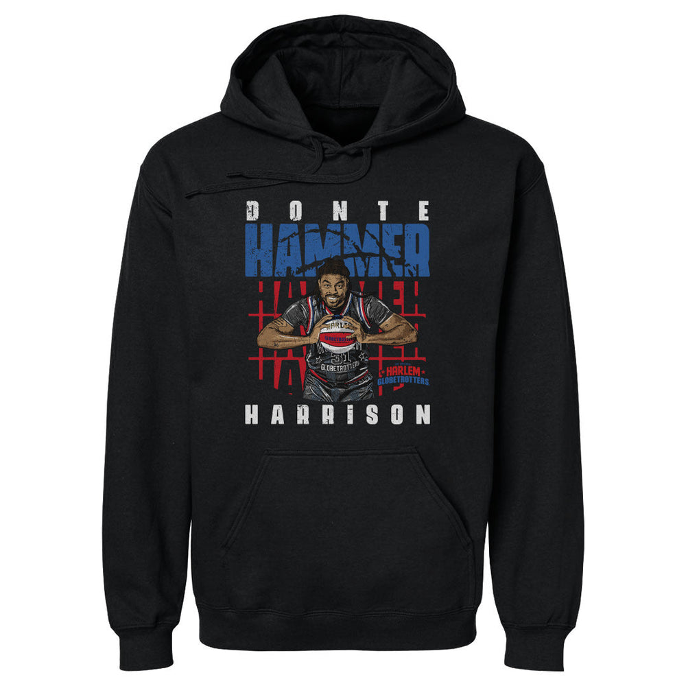 Hammer Harrison Harlem Globetrotters Pose WHT (ONLINE ONLY)