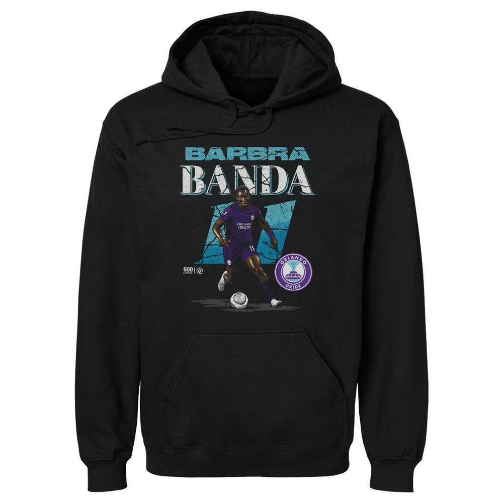 Barbra Banda Orlando Pride Cracked Number WHT (ONLINE ORDER ONLY)