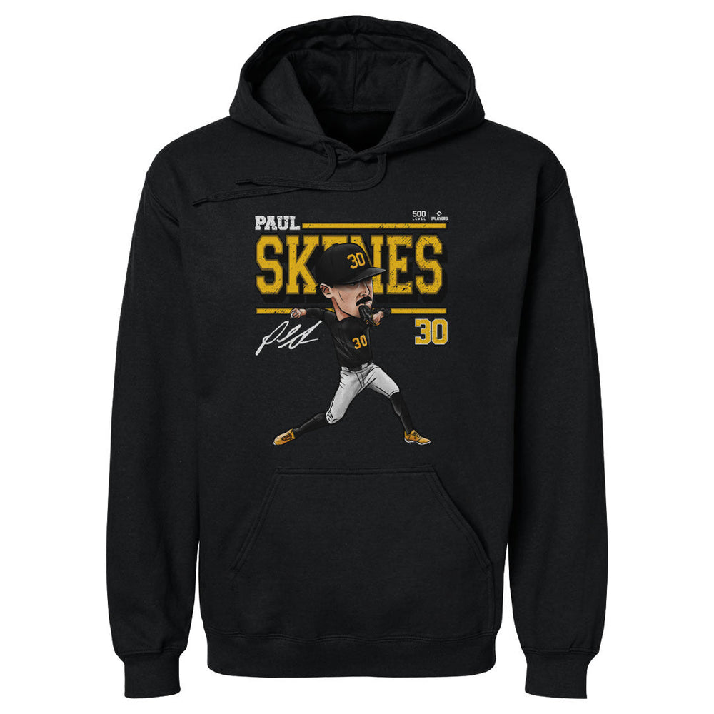 Paul Skenes Pittsburgh Cartoon WHT