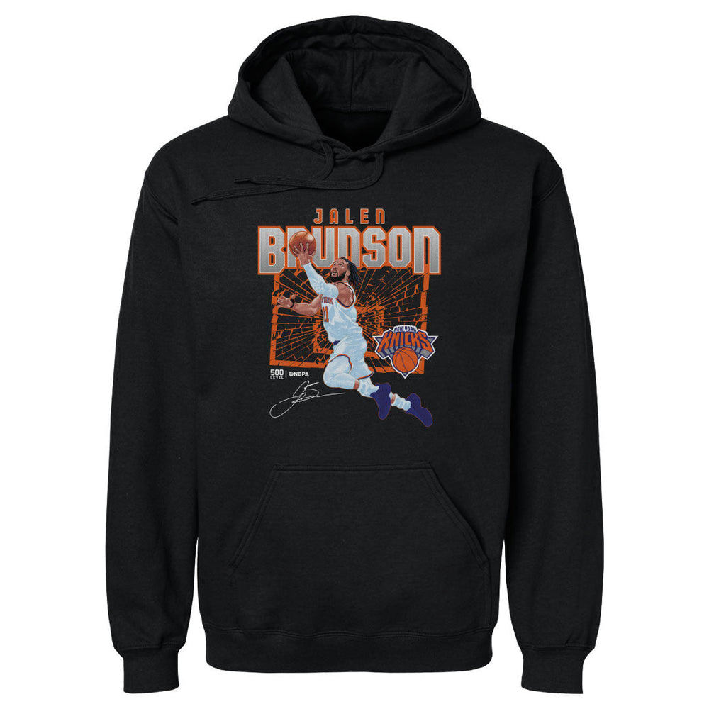 Jalen Brunson New York Knicks Shattered WHT (ONLINE ORDER ONLY)