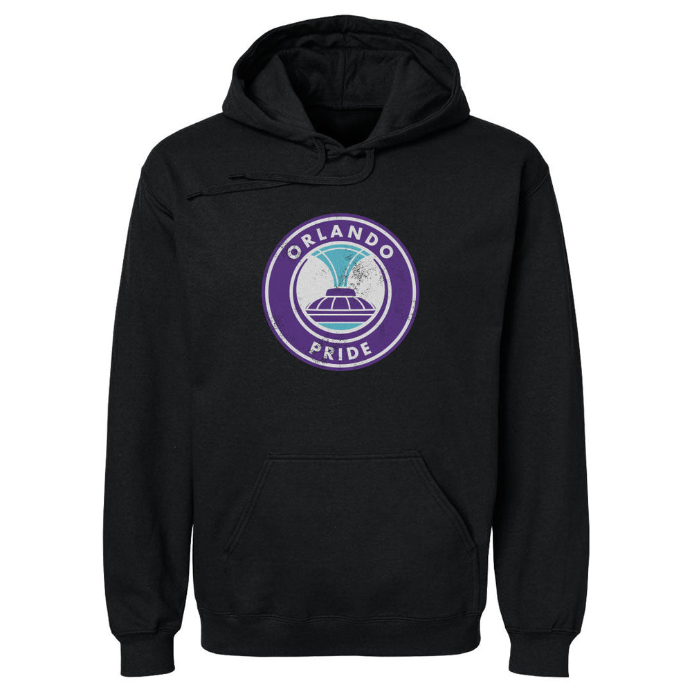 Orlando Pride Vintage Primary Logo WHT (ONLINE ORDER ONLY)
