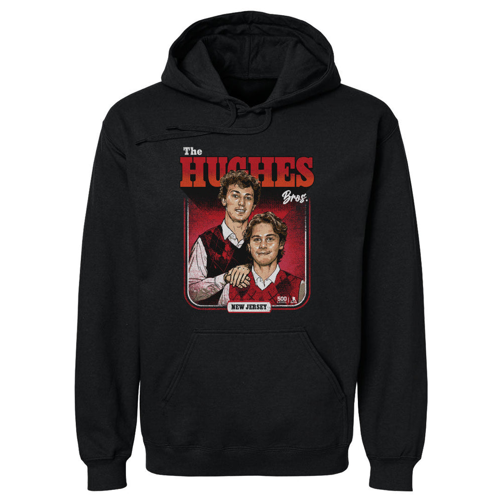 Luke Hughes & Jack Hughes New Jersey Step Brothers WHT (ONLINE ORDER ONLY)