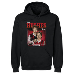 Luke Hughes & Jack Hughes New Jersey Step Brothers WHT (ONLINE ORDER ONLY)