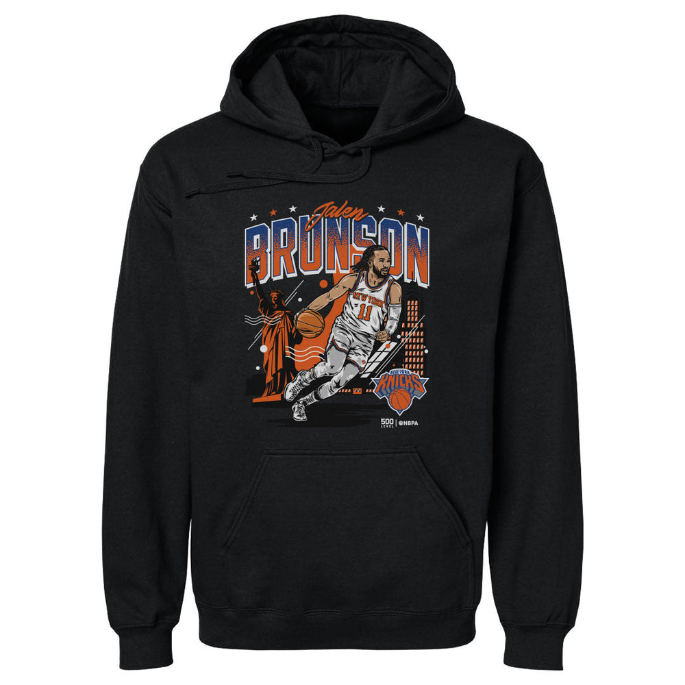 Jalen Brunson New York Knicks Skyline WHT (ONLINE ORDER ONLY)