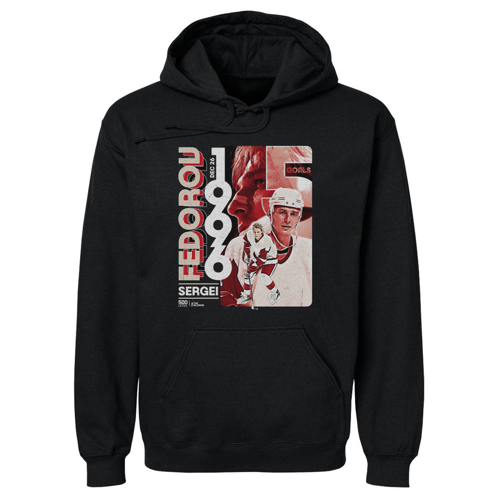 Sergei Fedorov Detroit 5 Goal Game 1996 WHT (ONLINE ORDER ONLY)