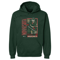 Quinn Hughes Minnesota Vintage Card WHT (ONLINE ORDER ONLY)