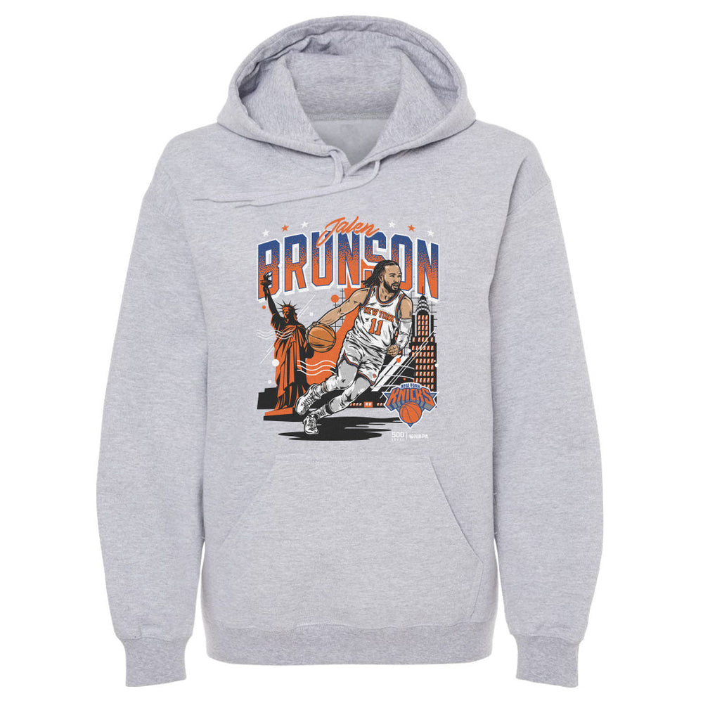 Jalen Brunson New York Knicks Skyline WHT (ONLINE ORDER ONLY)