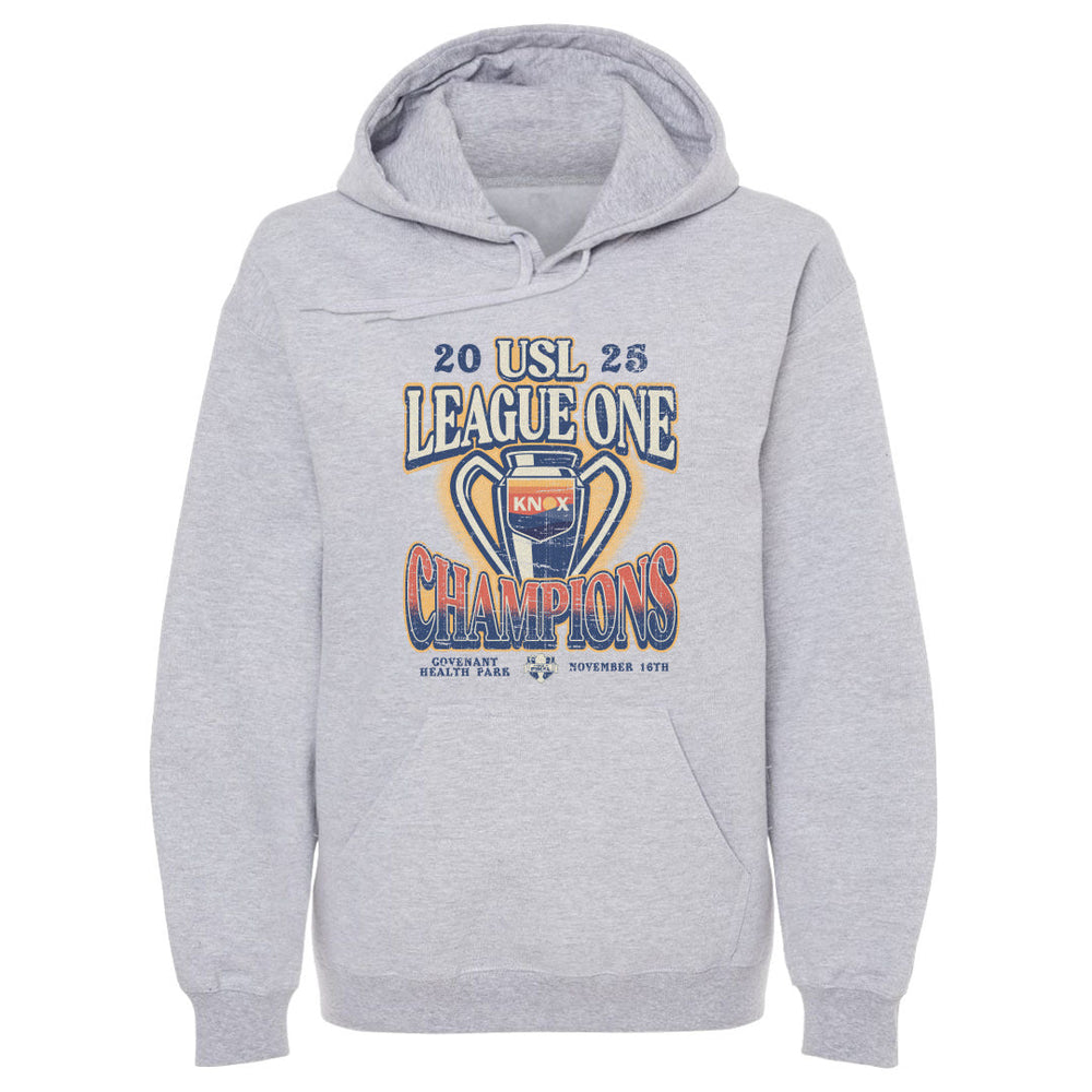 One Knoxville SC 2025 USL League One Final Champions Trophy WHT (ONLINE ORDER ONLY)