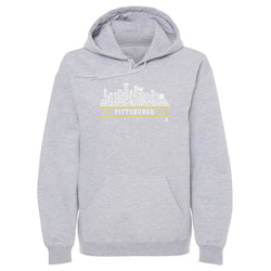 Pittsburgh Hockey Roster Skyline 23 WHT