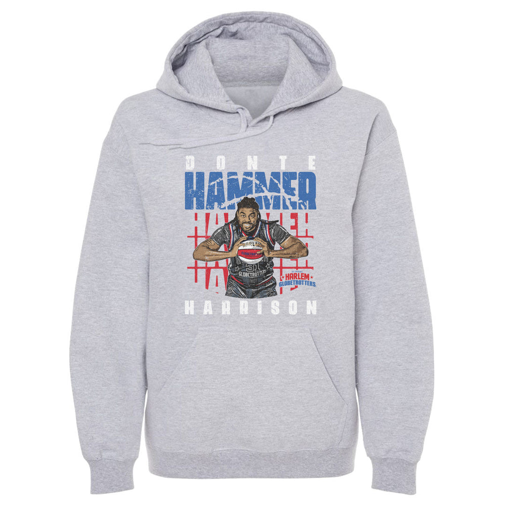 Hammer Harrison Harlem Globetrotters Pose WHT (ONLINE ONLY)