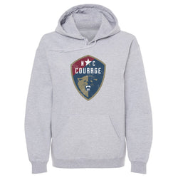 North Carolina Courage Vintage Primary Logo WHT (ONLINE ORDER ONLY)