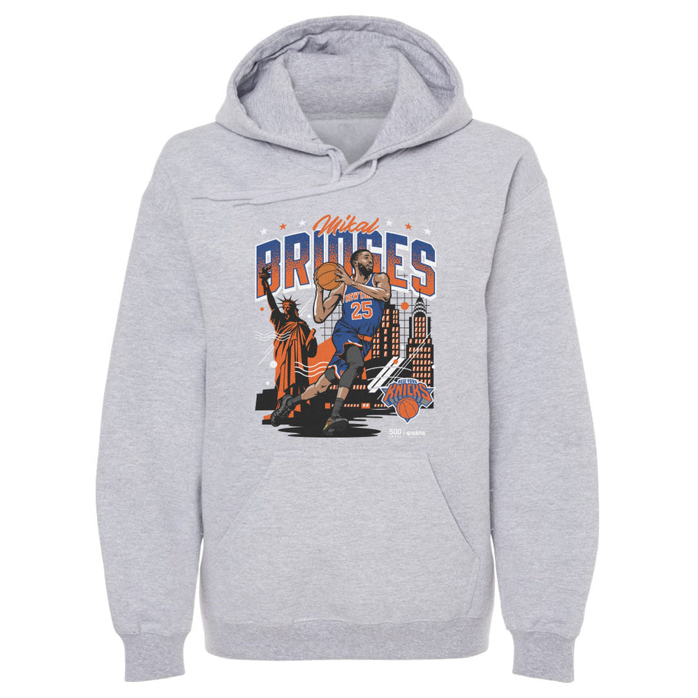 Mikal Bridges New York Knicks Skyline WHT (ONLINE ORDER ONLY)