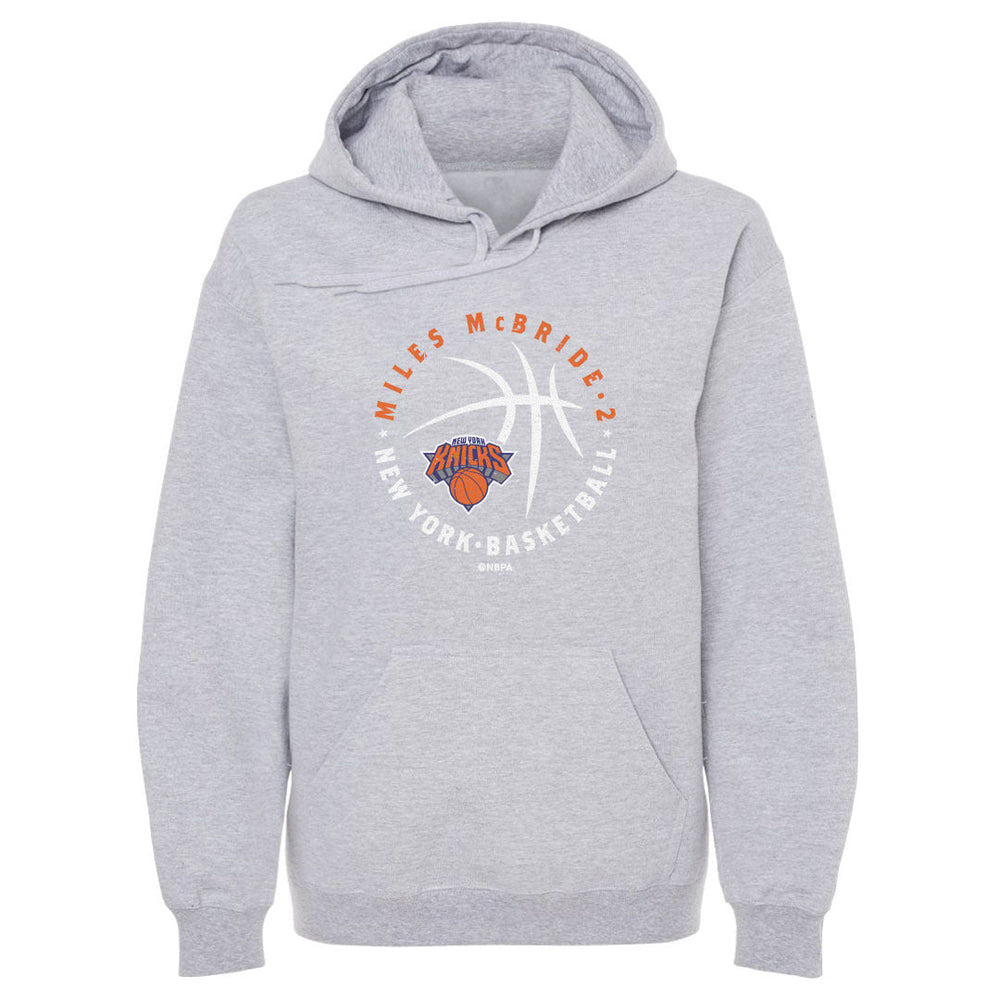 Miles McBride New York Knicks Player Ball WHT (ONLINE ORDER ONLY)