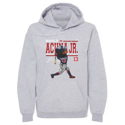 Ronald Acuna Jr. Cartoon WHT
