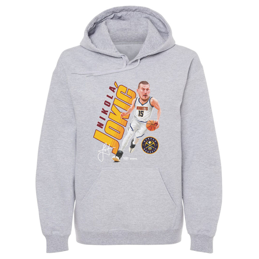 Nikola Jokic Denver Nuggets Caricature WHT (ONLINE ORDER ONLY)