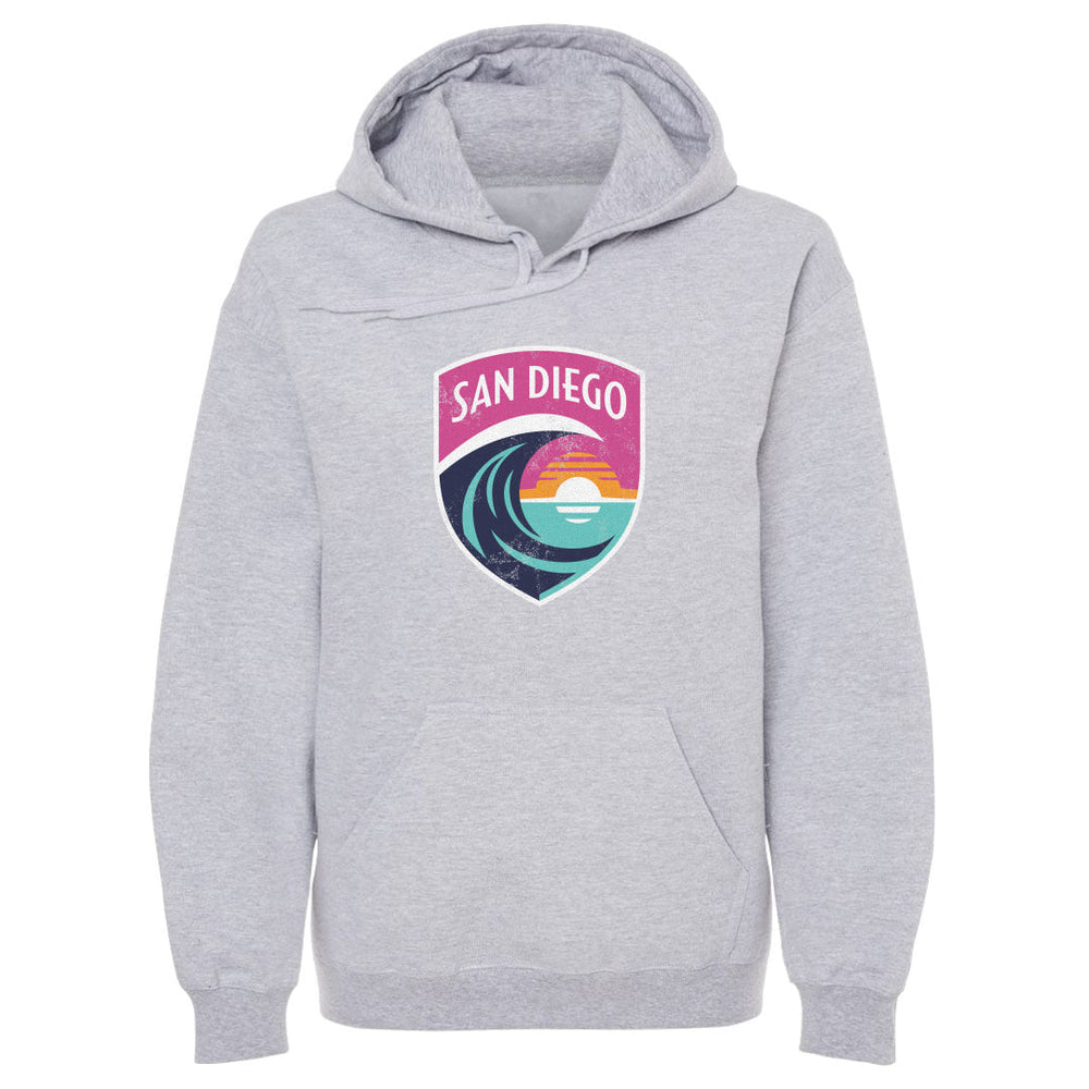 San Diego Wave FC Vintage Primary Logo WHT (ONLINE ORDER ONLY)