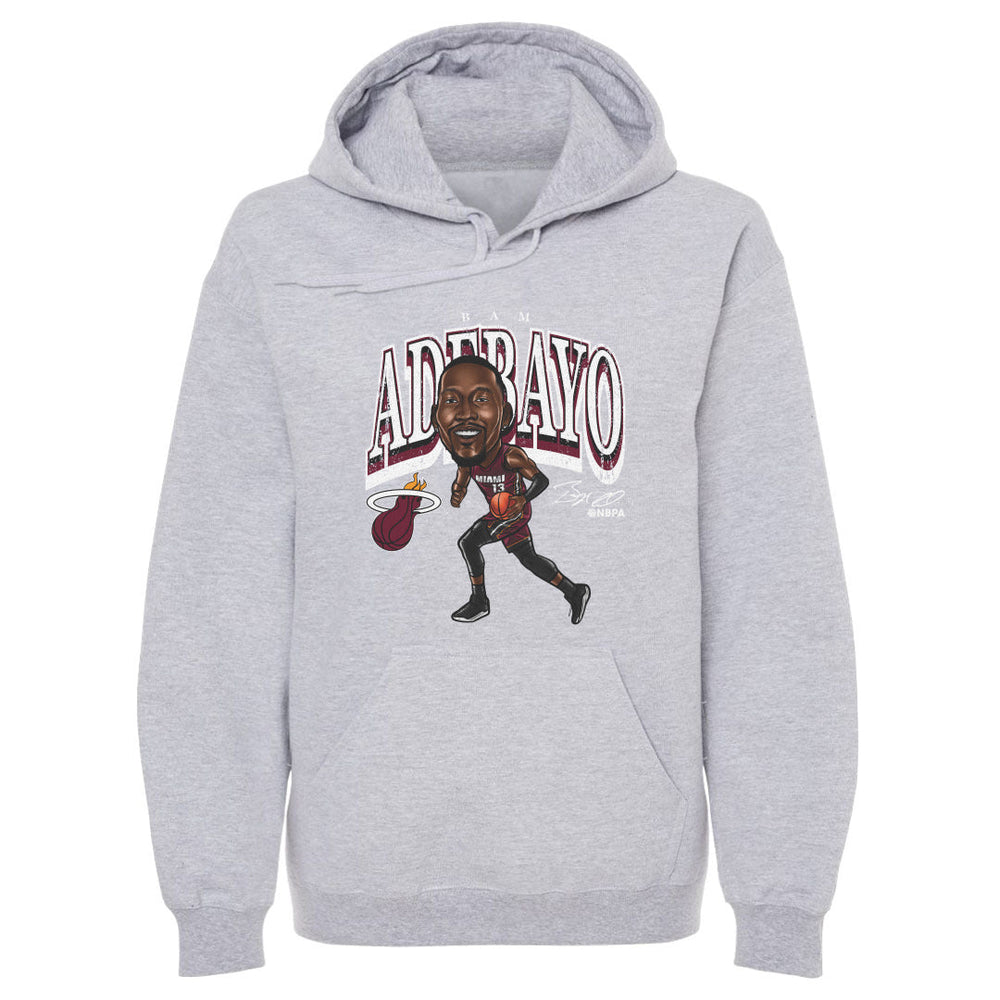Bam Adebayo Miami Heat Cartoon WHT (ONLINE ORDER ONLY)