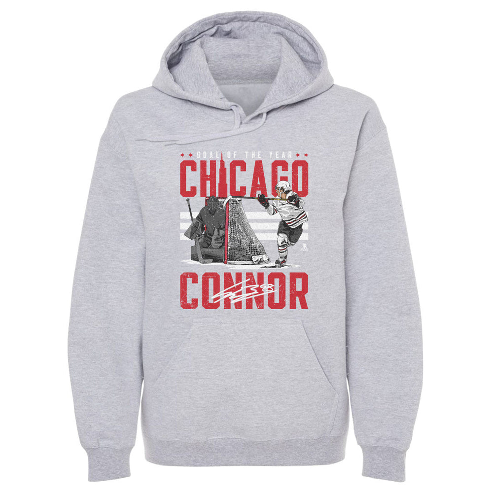 Connor Bedard Chicago Goal Of The Year WHT (ONLINE ORDER ONLY)