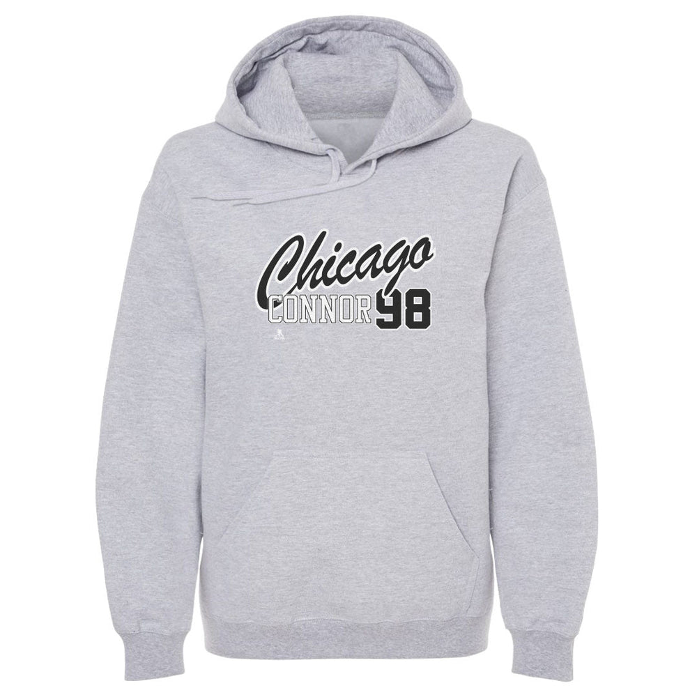 Connor Bedard Chicago Script 98 WHT (ONLINE ORDER ONLY)