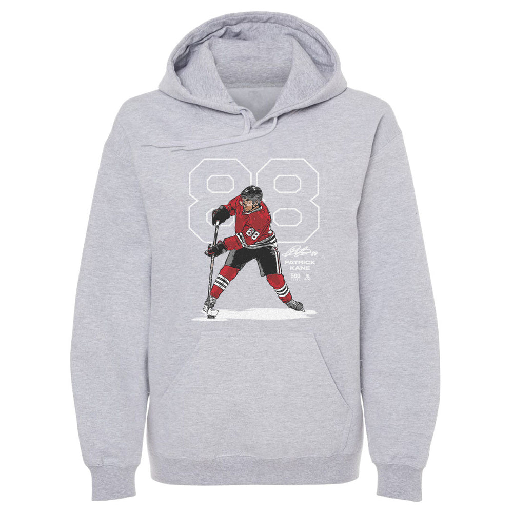 Patrick Kane Chicago Outline WHT (ONLINE ORDER ONLY)