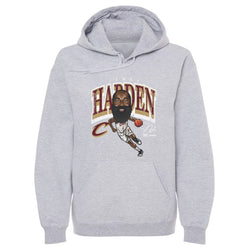 James Harden Cleveland Cavaliers Cartoon WHT (ONLINE ORDER ONLY)
