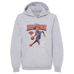 Jalen Brunson New York Knicks Caricature WHT
