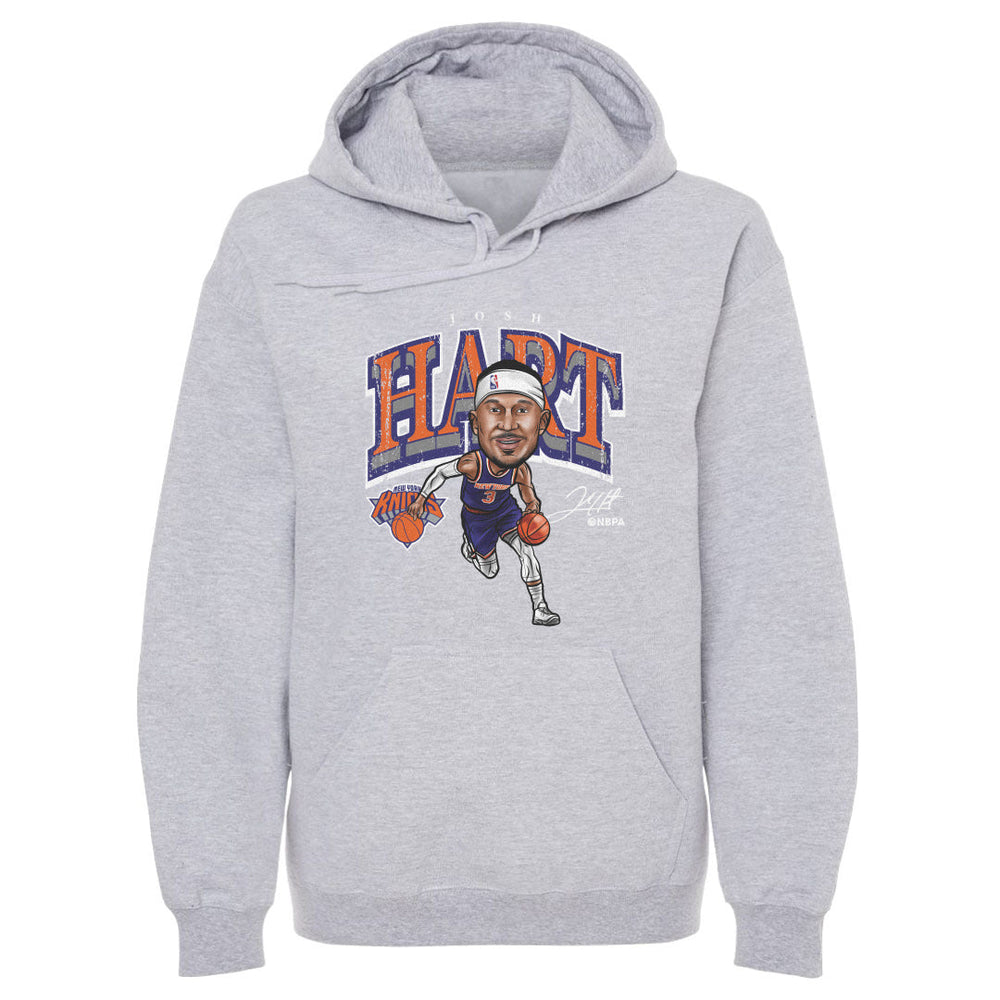 Josh Hart New York Knicks Cartoon WHT (ONLINE ORDER ONLY)