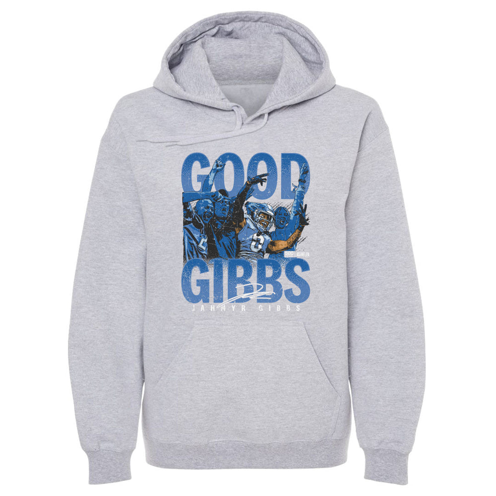 Jahmyr Gibbs Detroit Crowd Celebration WHT (ONLINE ORDER ONLY)