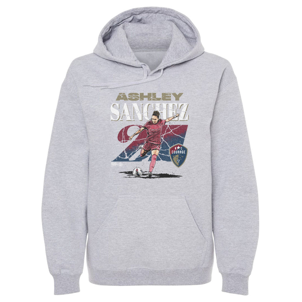 Ashley Sanchez North Carolina Courage Cracked Number WHT (ONLINE ORDER ONLY)