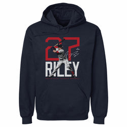 Austin Riley Atlanta Bold Number WHT