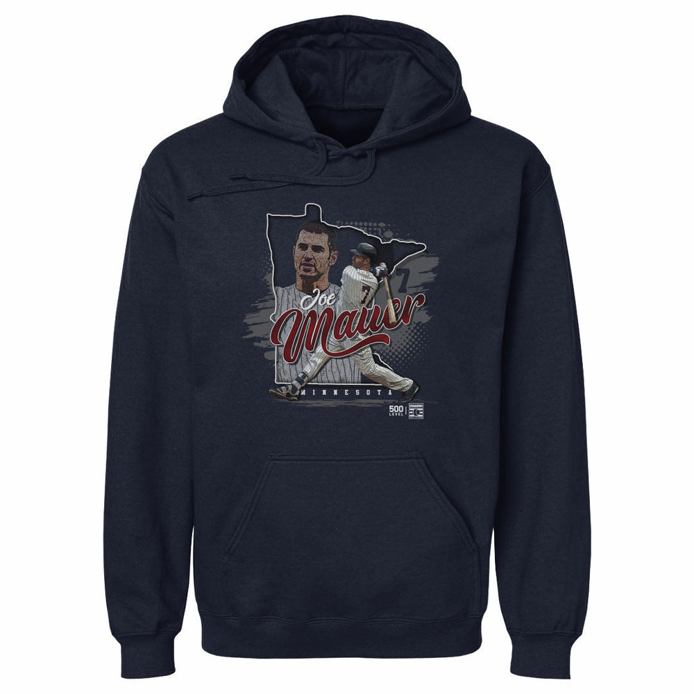 Joe Mauer Minnesota State Silhouette WHT (ONLINE ORDER ONLY)