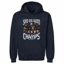 Seattle Football 2025 Champs Cartoon WHT (ONLINE ORDER ONLY)