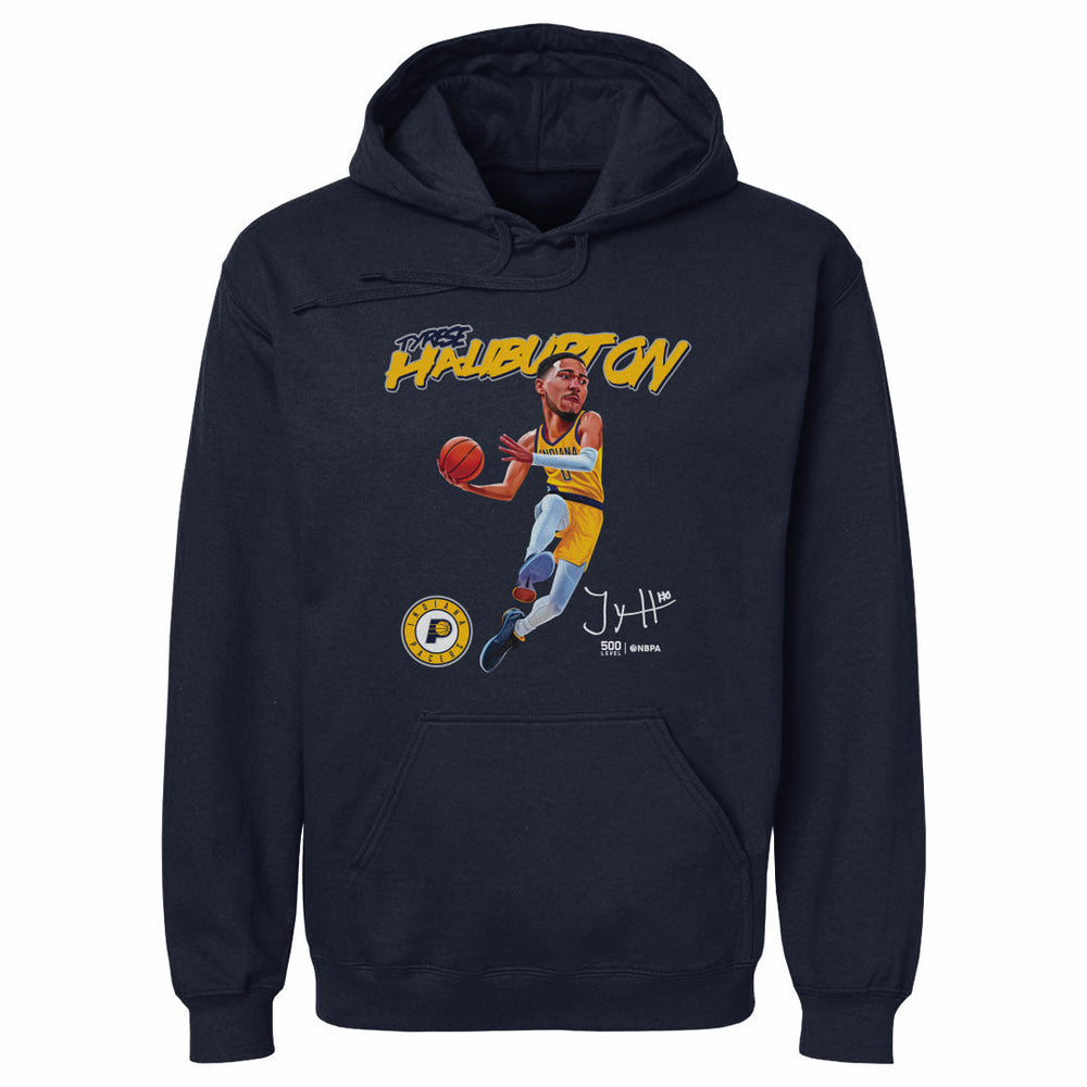 Tyrese Haliburton Indiana Pacers Caricature WHT (ONLINE ORDER ONLY)