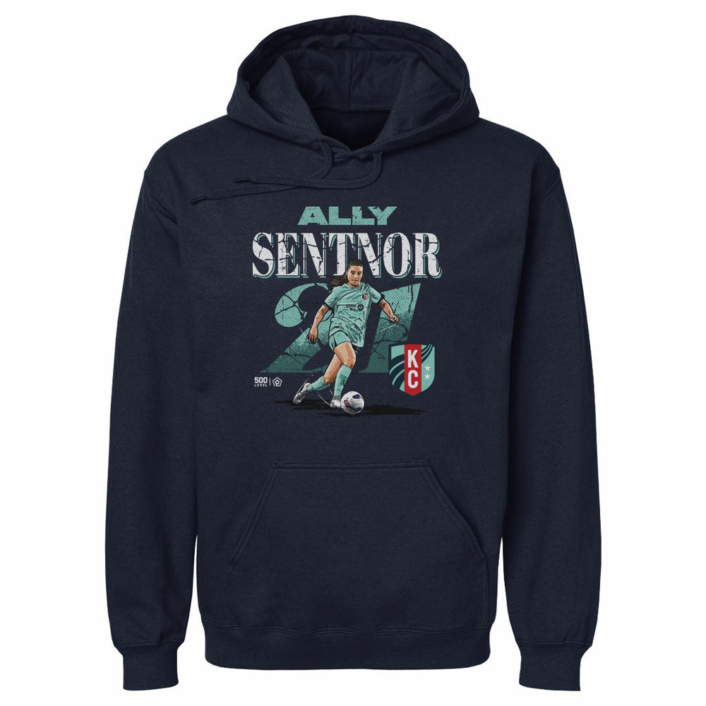 Ally Sentnor Kansas City Current Cracked Number WHT (ONLINE ORDER ONLY)