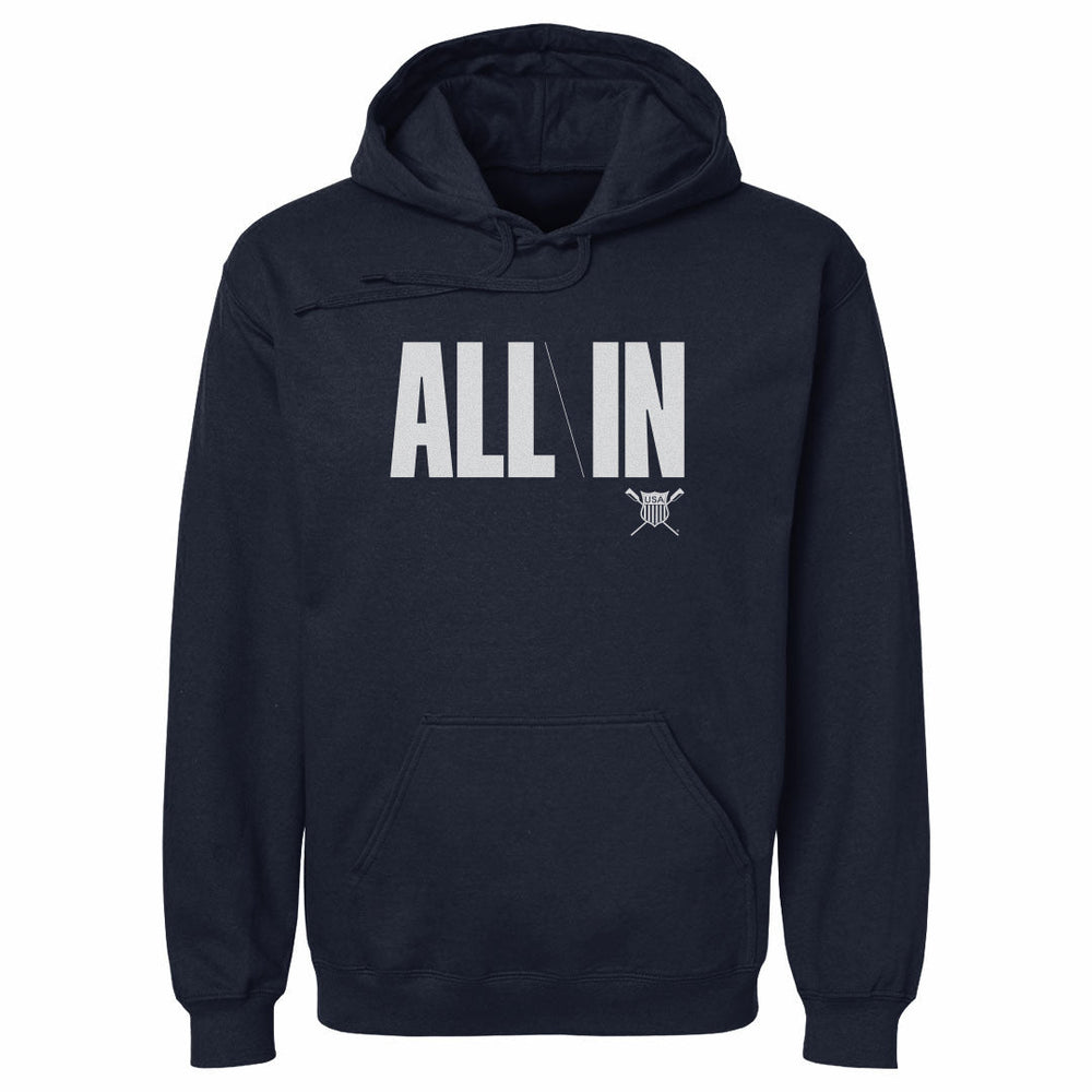 USRowing ALL IN WHT (ONLINE ORDER ONLY)