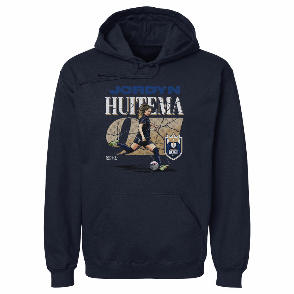 Jordyn Huitema Seattle Reign FC Cracked Number WHT (ONLINE ONLY)