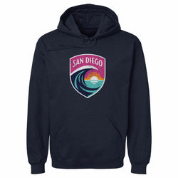 San Diego Wave FC Vintage Primary Logo WHT (ONLINE ORDER ONLY)