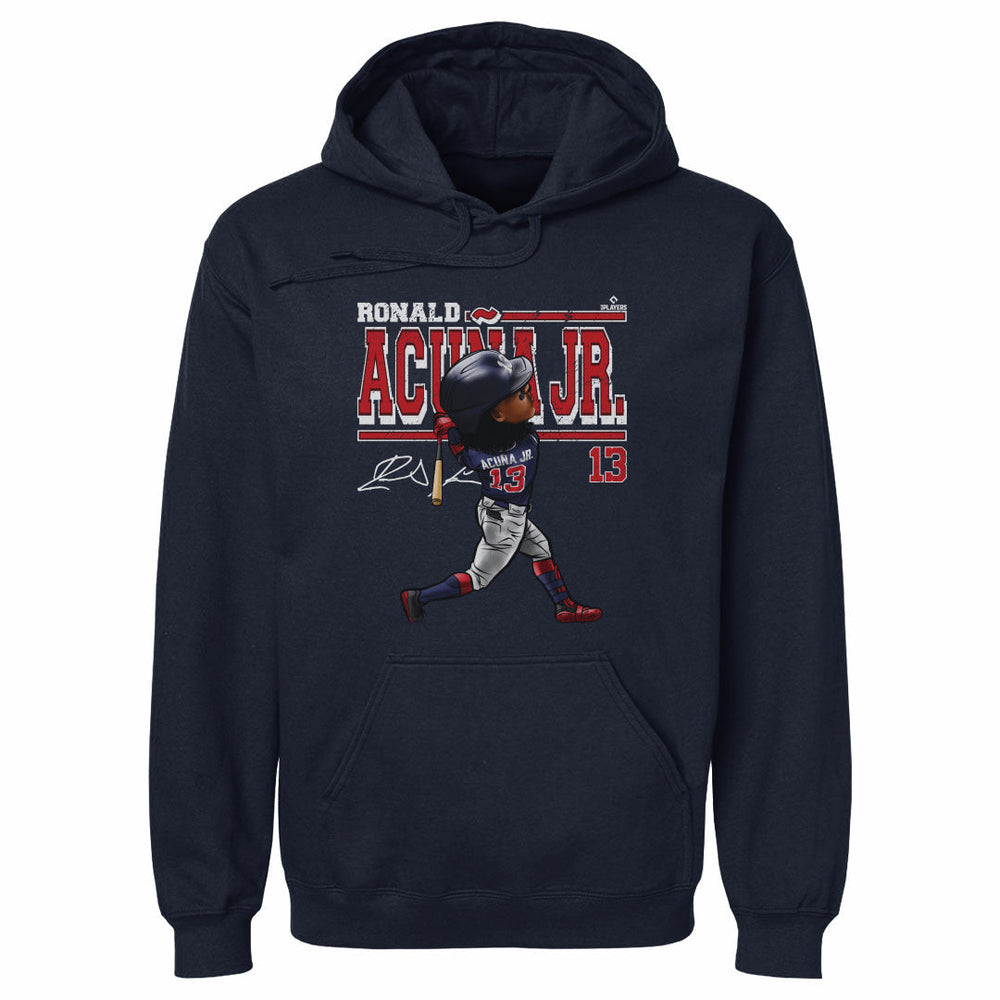 Ronald Acuna Jr. Cartoon WHT