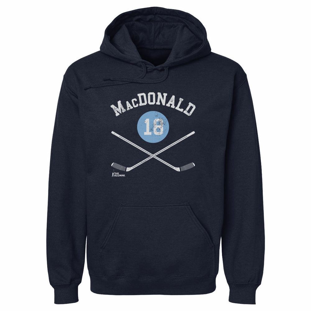 Lowell MacDonald Pittsburgh 18 Sticks WHT