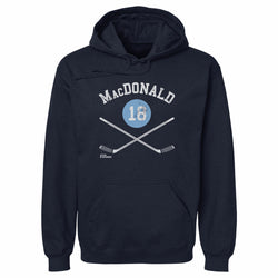 Lowell MacDonald Pittsburgh 18 Sticks WHT