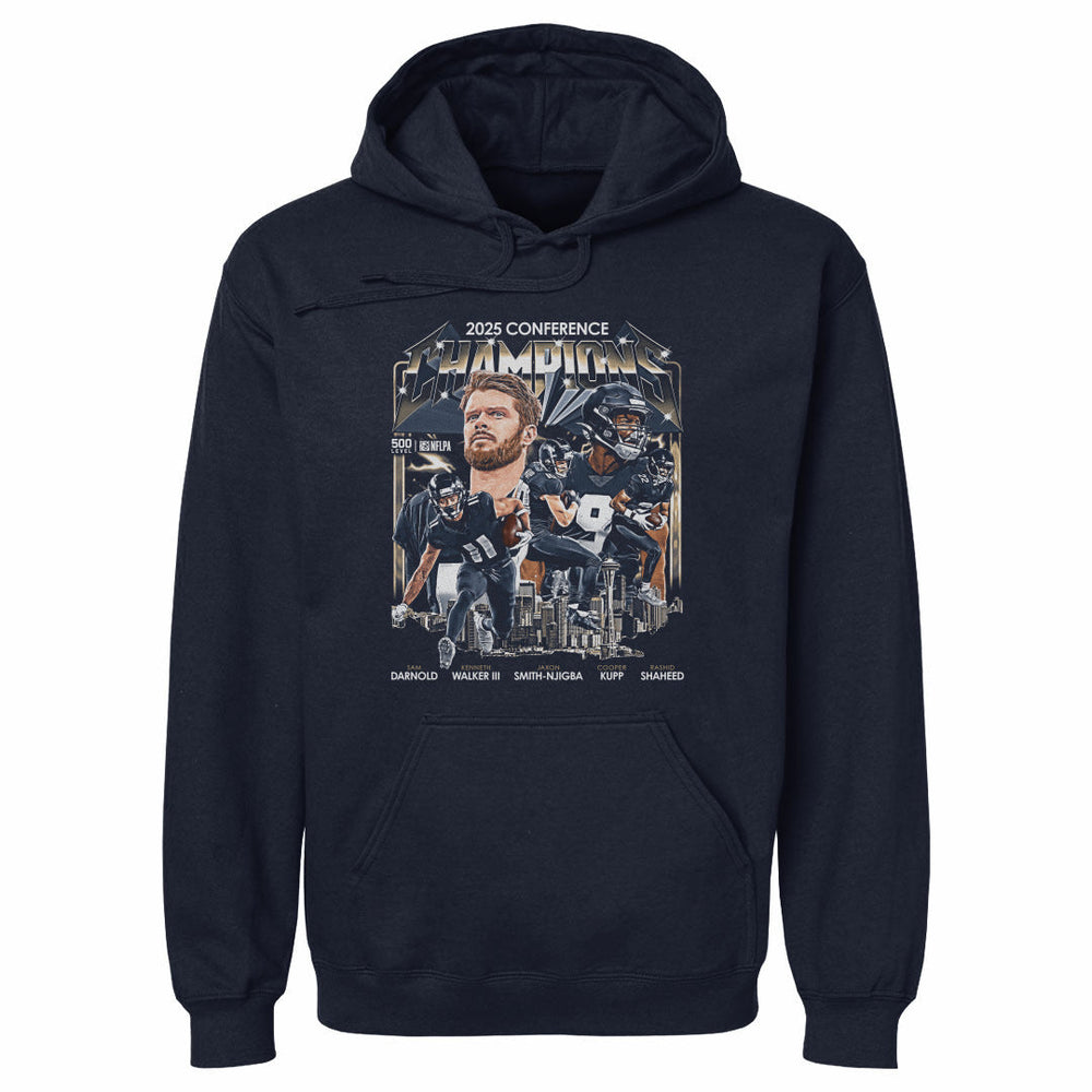Seattle Football 2025 Conference Champions Vintage WHT (ONLINE ORDER ONLY)