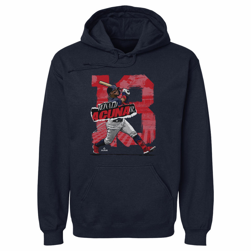 Ronald Acuna Jr. Atlanta Rough WHT